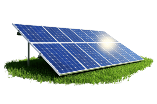 a-solar-panel-positioned-on-grassy-ground-designed-to-harness-sunlight-for-energy-production-png
