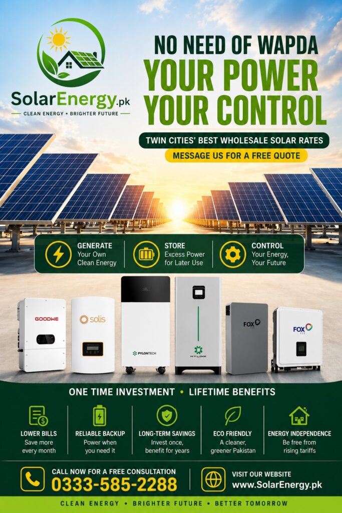 Residential solar systems by solarenergy.pk best solar services in rawalpindi islamabad